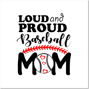 Baseball mom Posters and Art